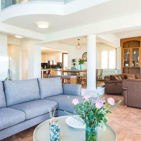 Villa Anemeli - Luxury Pool Villa With Gorgeous Seaview Kissamos Exterior photo