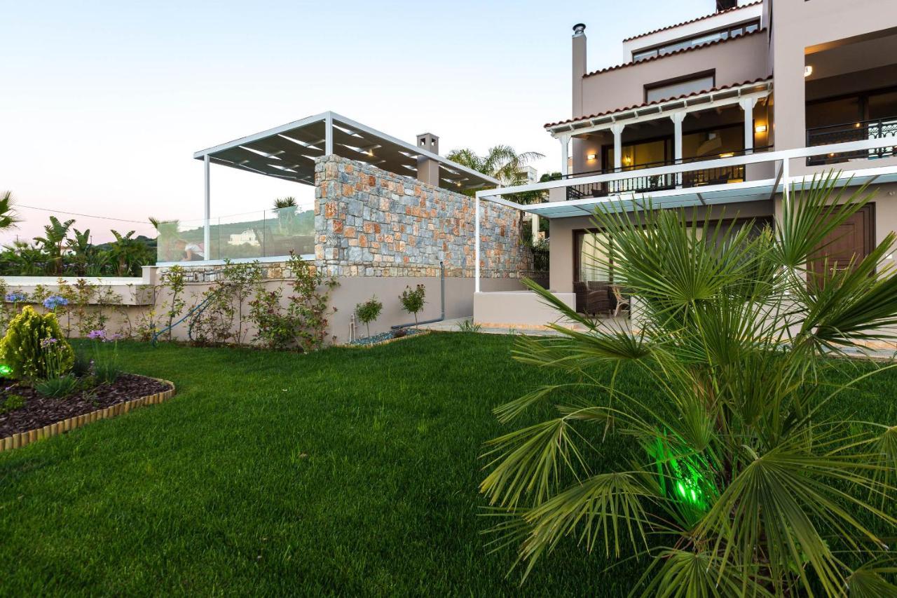 Villa Anemeli - Luxury Pool Villa With Gorgeous Seaview Kissamos Exterior photo