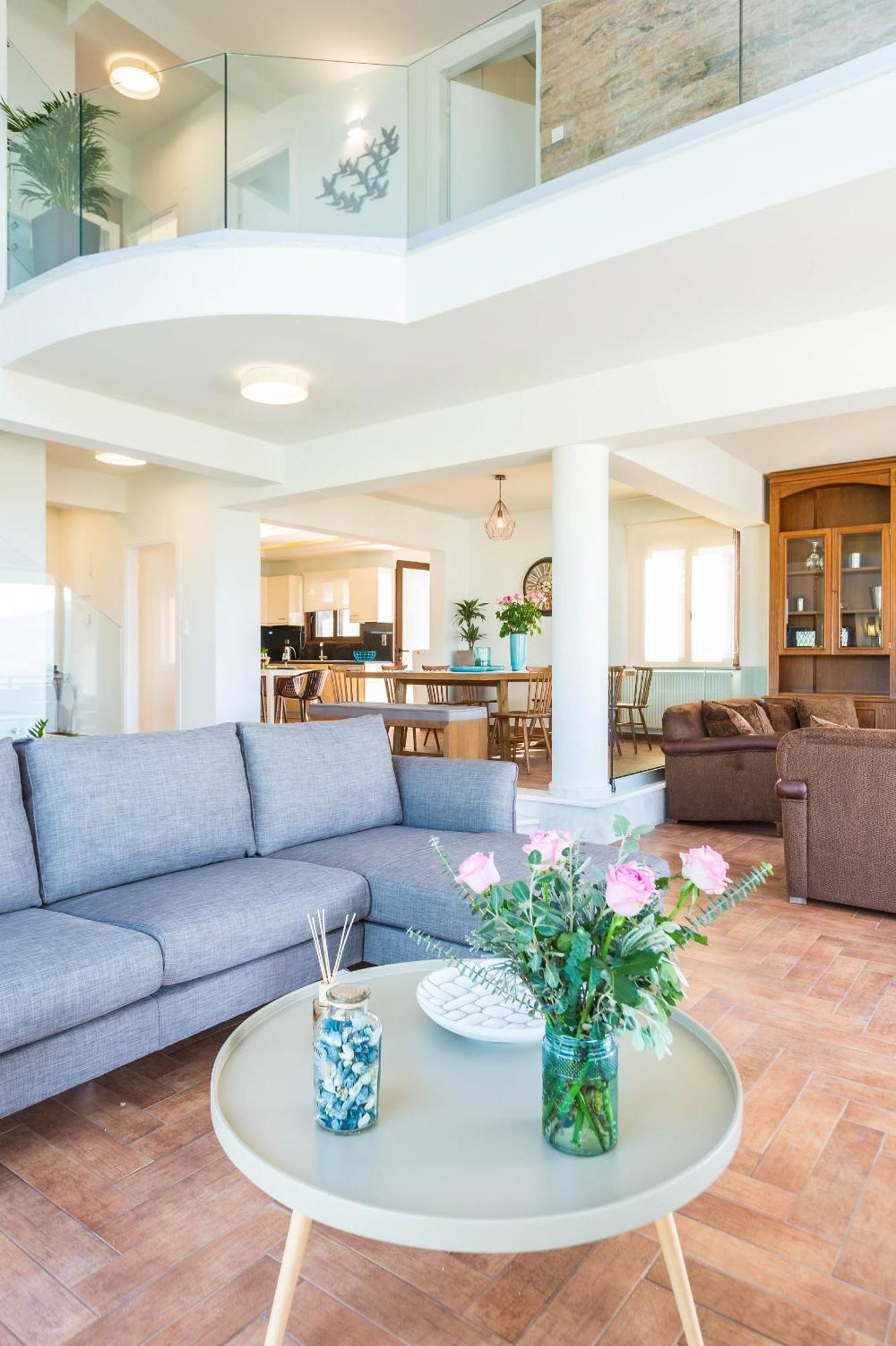 Villa Anemeli - Luxury Pool Villa With Gorgeous Seaview Kissamos Exterior photo
