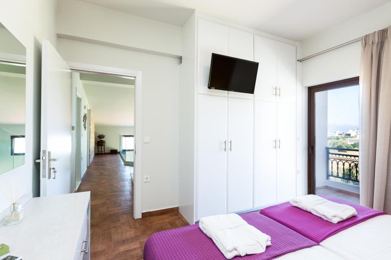 Villa Anemeli - Luxury Pool Villa With Gorgeous Seaview Kissamos Exterior photo